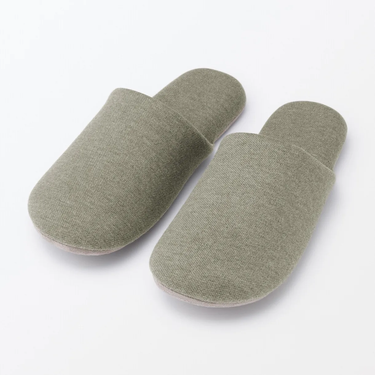 Chaussons mules en coton doux