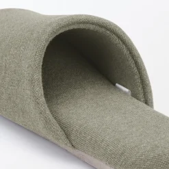 Chaussons mules en coton doux