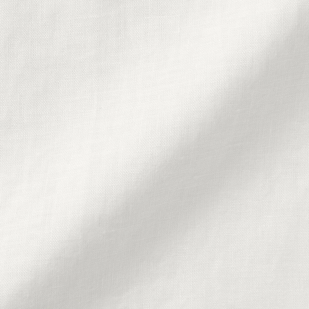Chemise à col mao en lin lavé pour homme