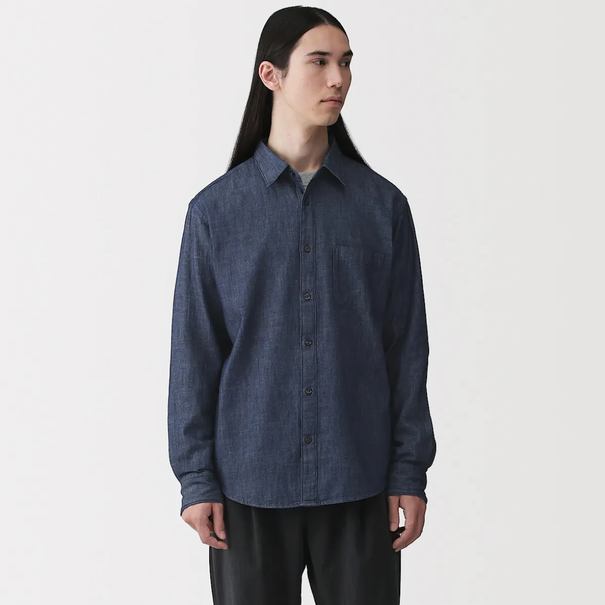 Chemise denim pour homme