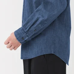 Chemise en denim pour homme