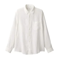 Chemise en lin lavé pour homme