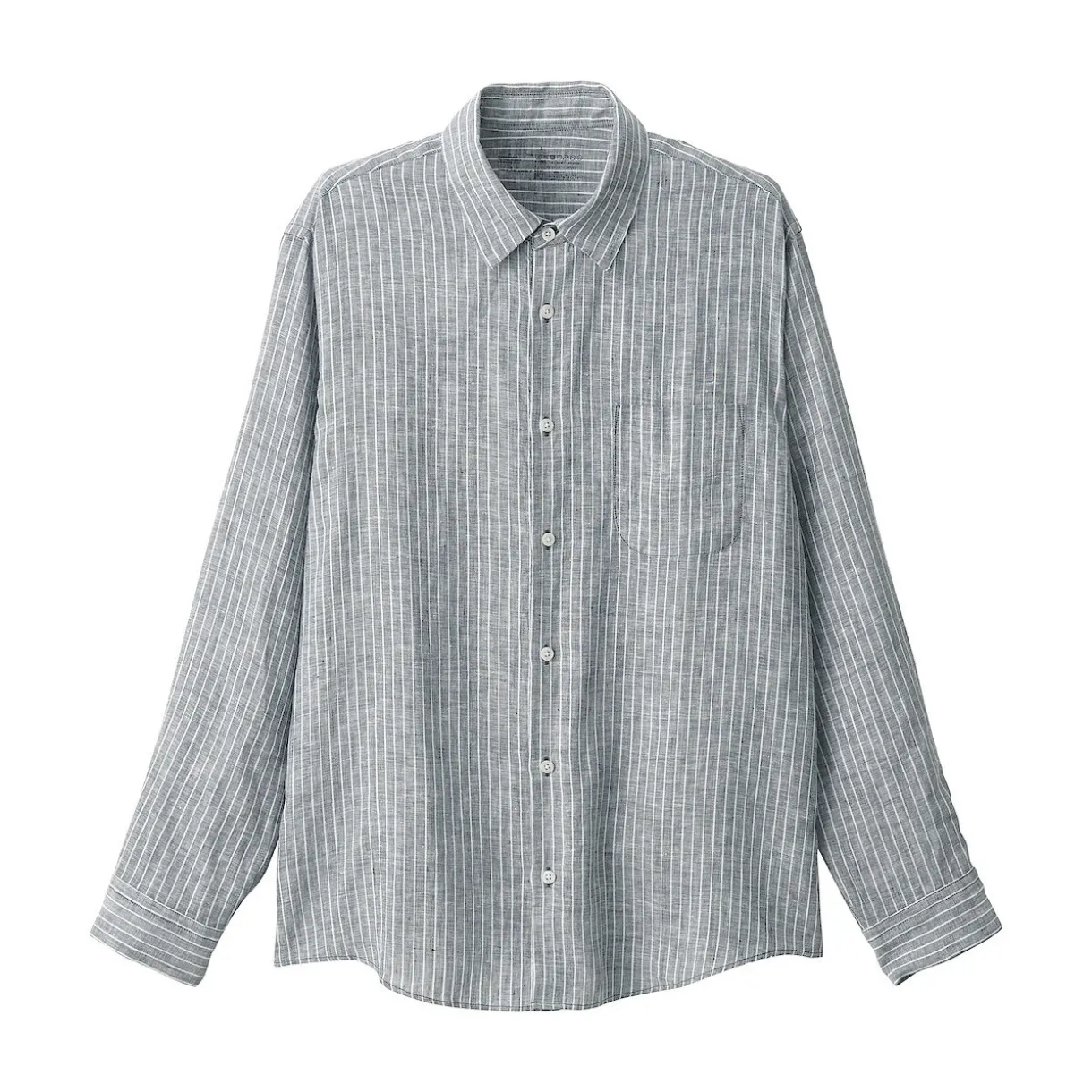 Chemise en lin lavé pour homme