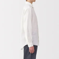 Chemise en lin lavé pour homme