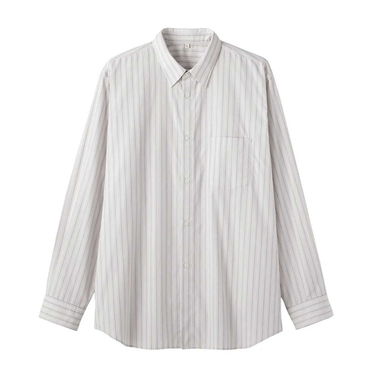 Chemise en popeline de coton biologique pour homme