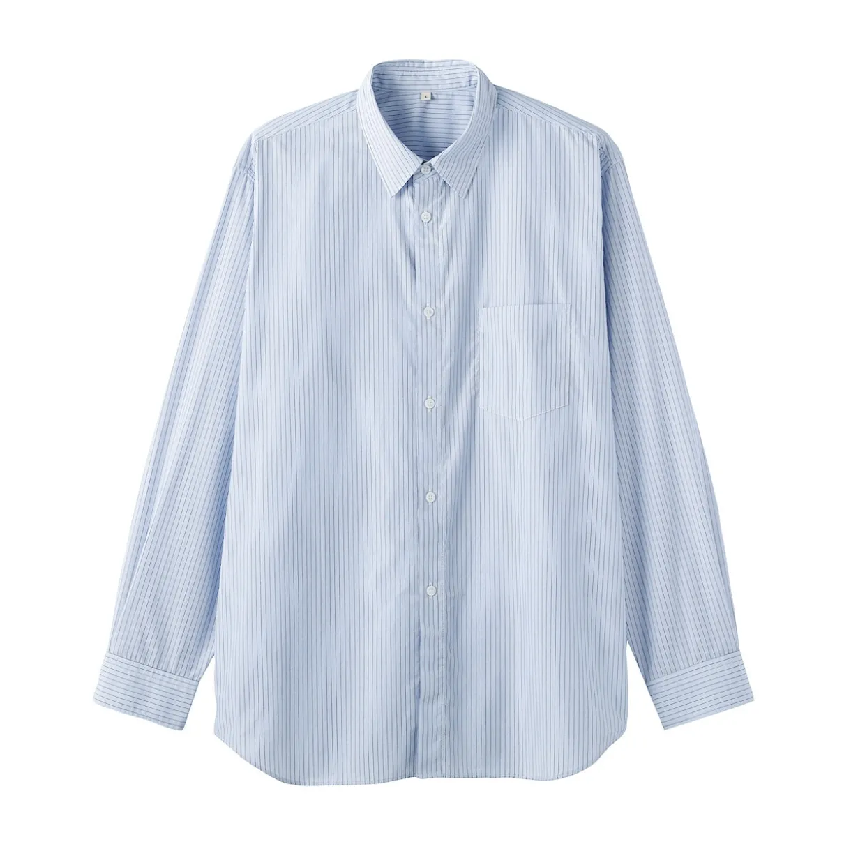 Chemise en popeline de coton biologique pour homme