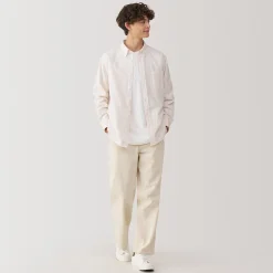 Chemise Oxford en coton lavé pour homme…
