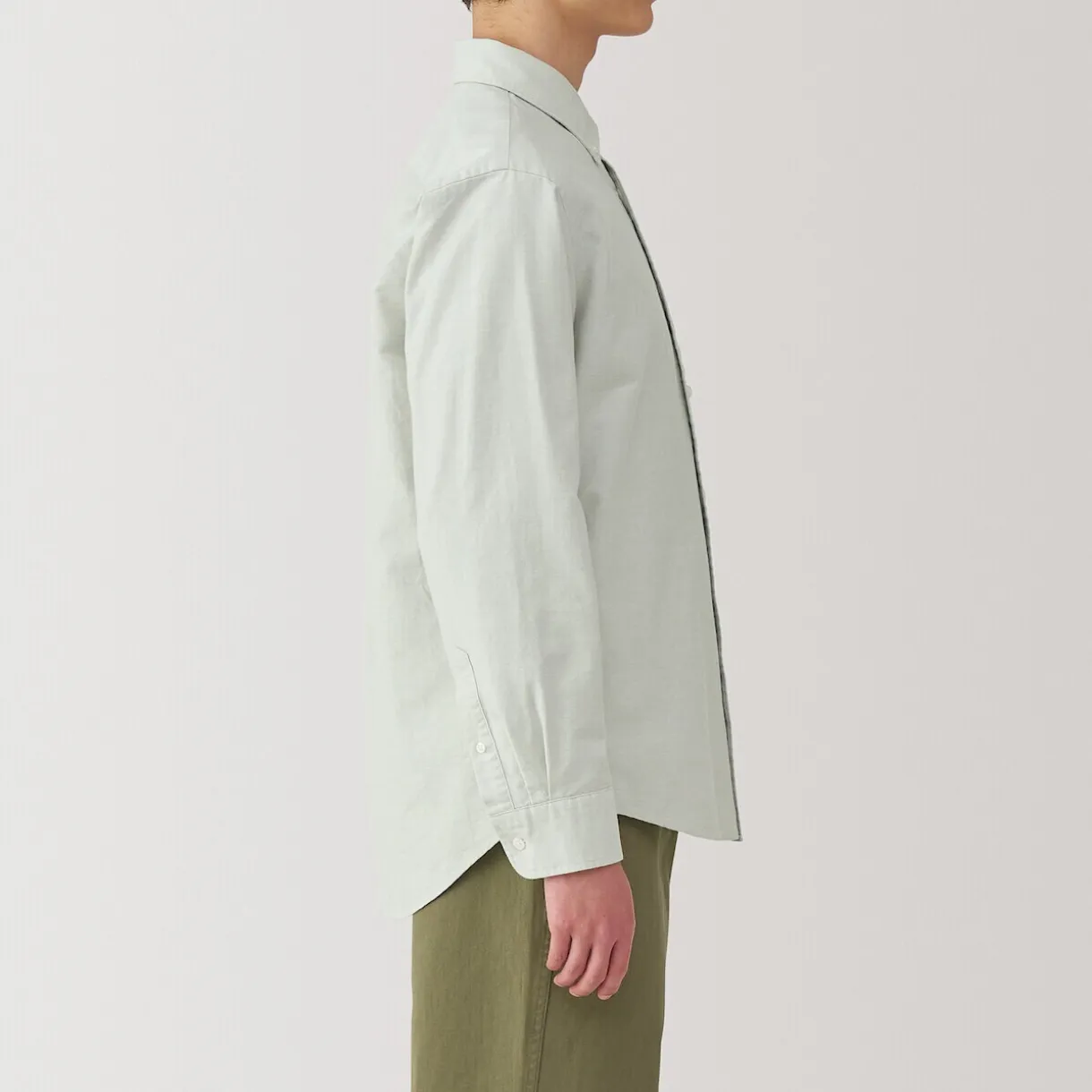 Chemise Oxford en coton lavé pour homme…