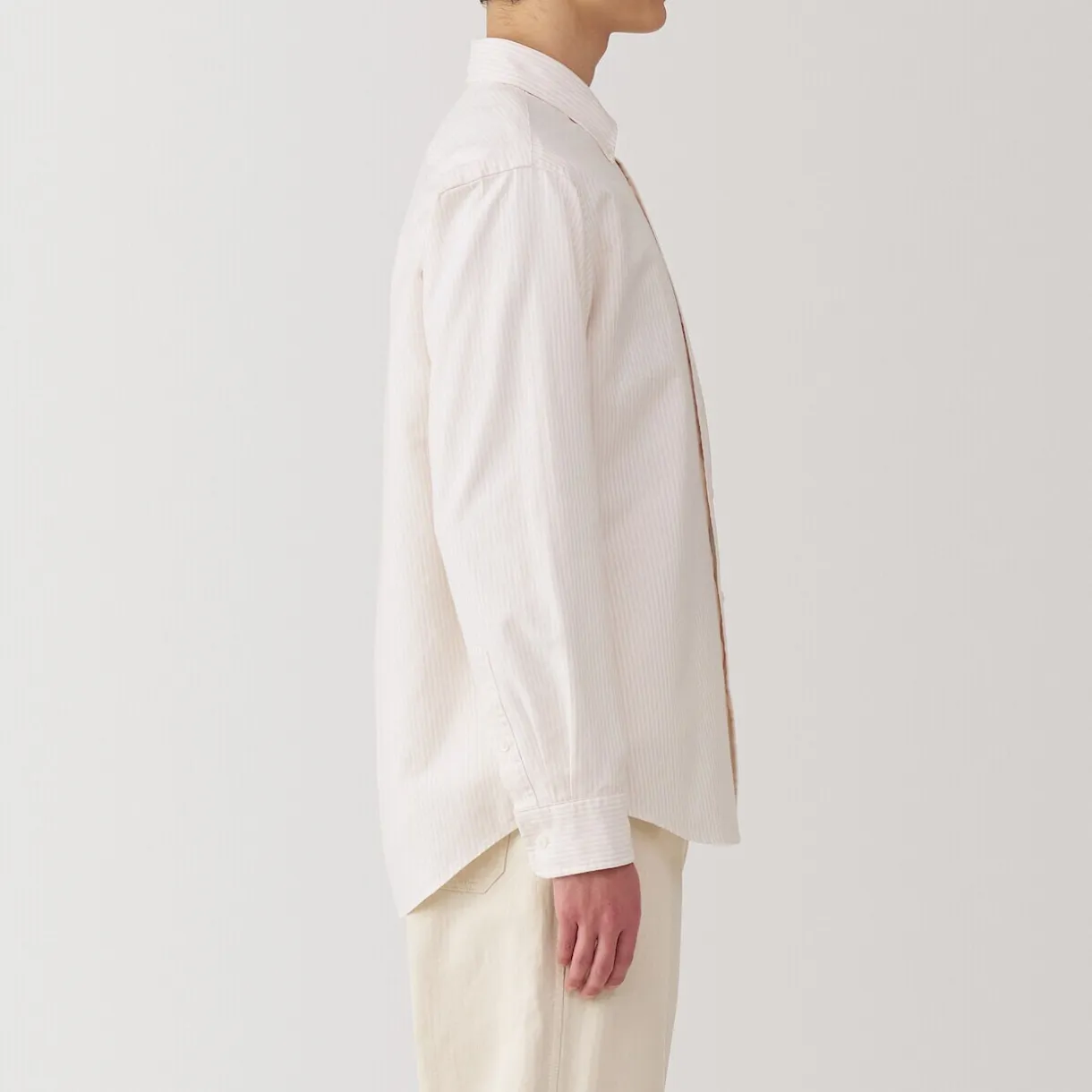Chemise Oxford en coton lavé pour homme…