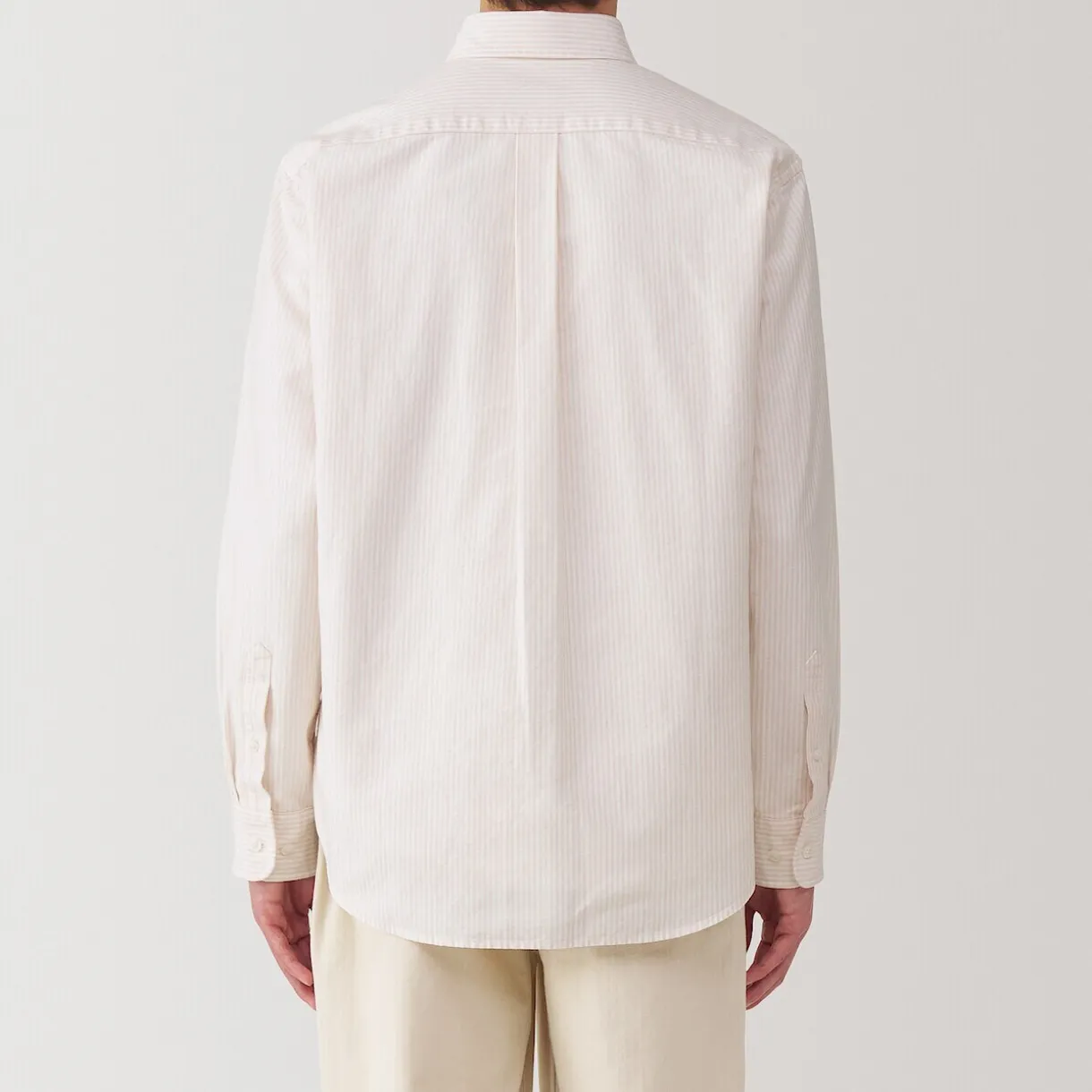 Chemise Oxford en coton lavé pour homme…