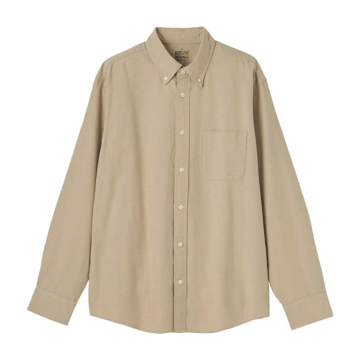 Chemise Oxford en coton lavé pour homme…