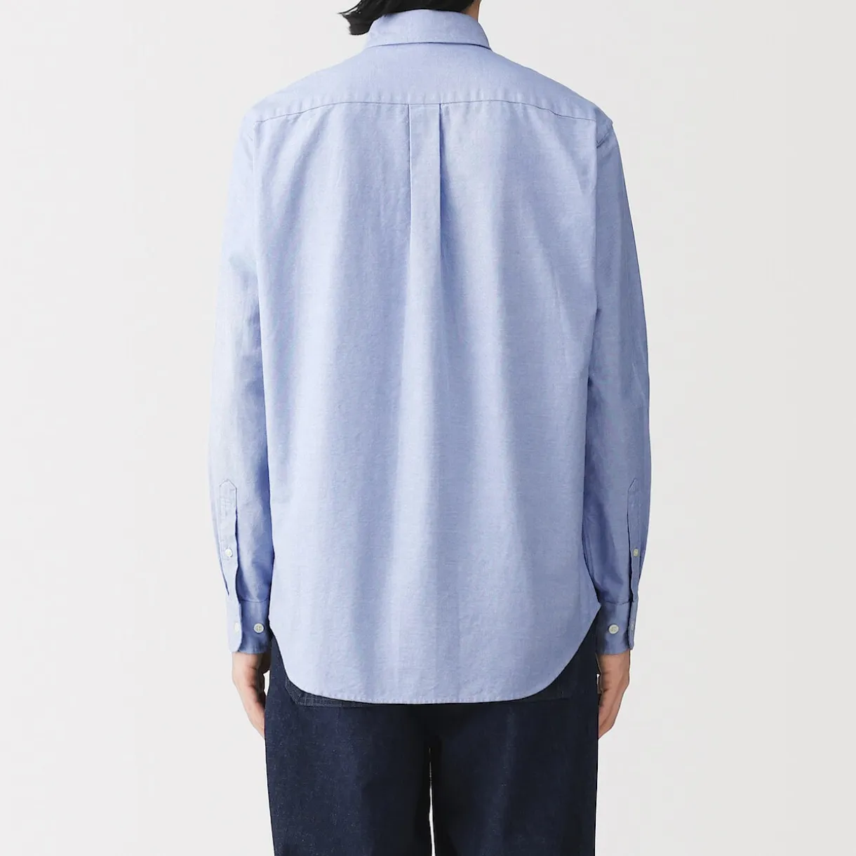 Chemise Oxford en coton lavé pour homme