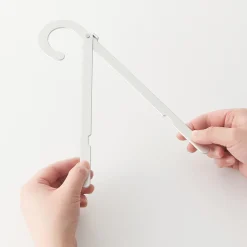 Cintre pliable en aluminium