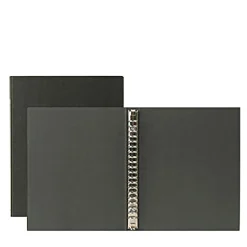 Classeur A5 20 anneaux en kraft