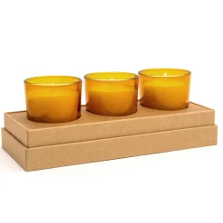 Coffret cadeau bougies parfumées