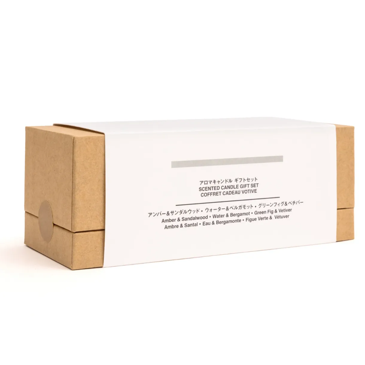 Coffret cadeau bougies parfumées