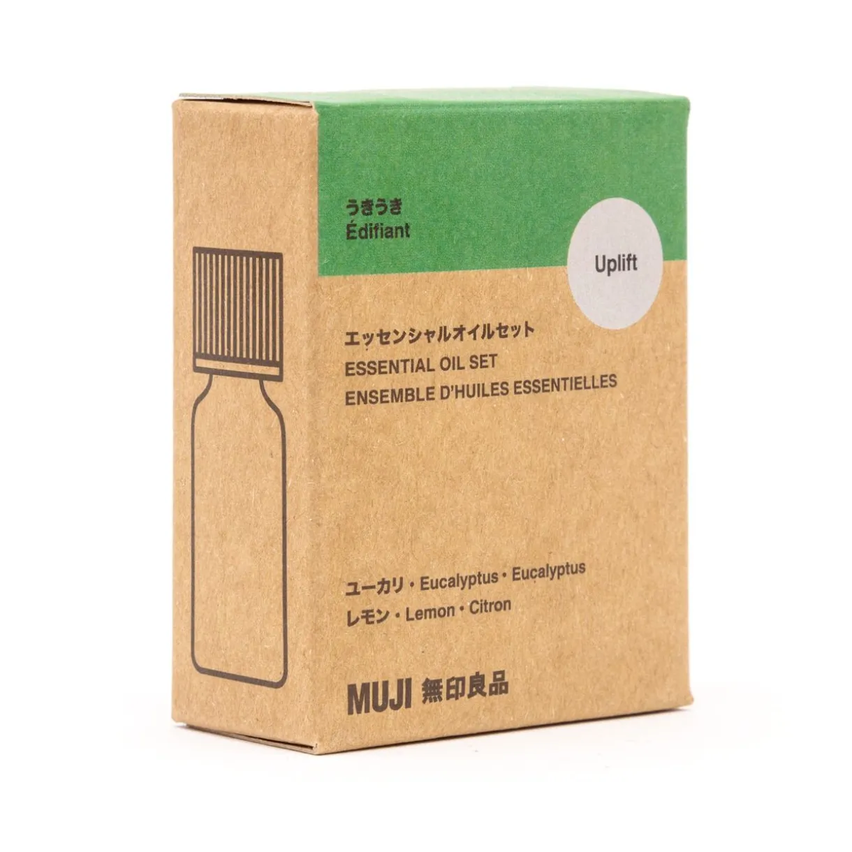 Coffret d'huiles essentielles stimulantes (Fraîches)