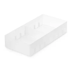Corbeille PP avec séparateur 2 ‐ 10x4x20cm