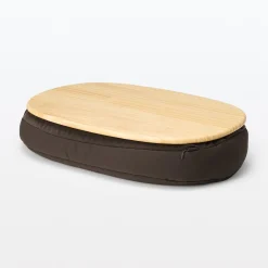 Coussin pour ordinateur portable avec plateau