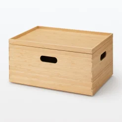 Couvercle empilable en bambou‐ 37cm