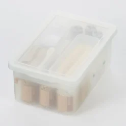 Couvercle pour boîte de rangement ouverte en PP ‐ 25cm