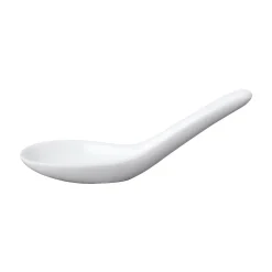 Cuillère chinoise en porcelaine Hakuji