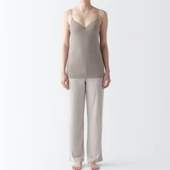 Débardeur avec maintien en lyocell mélangé femme.