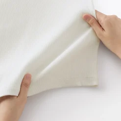 Débardeur côtelé pour femme