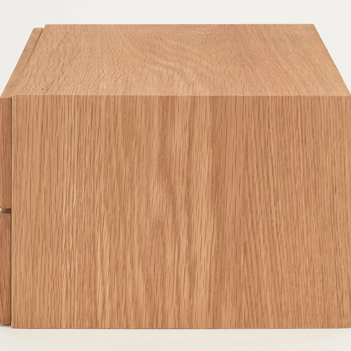 Demi bloc‐tiroir en chêne ‐ 2 tiroirs horizontaux (Dont Eco‐part. 0,82 €)
