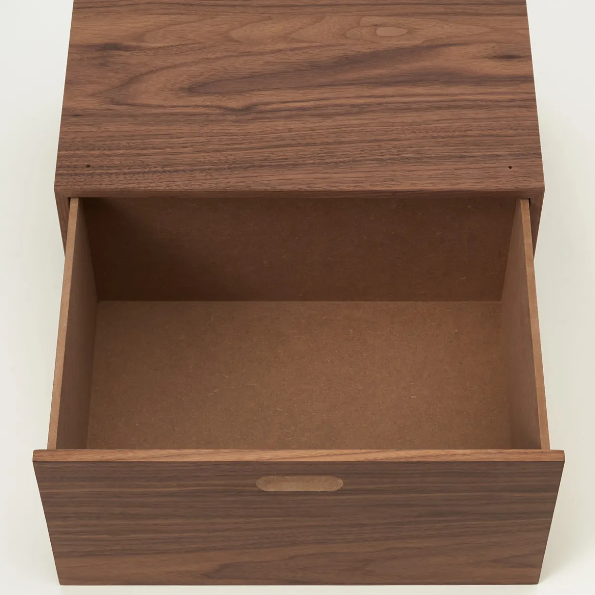 Demi Bloc‐tiroir en noyer ‐ 1 tiroir (Dont Eco‐part. 0,82 €)