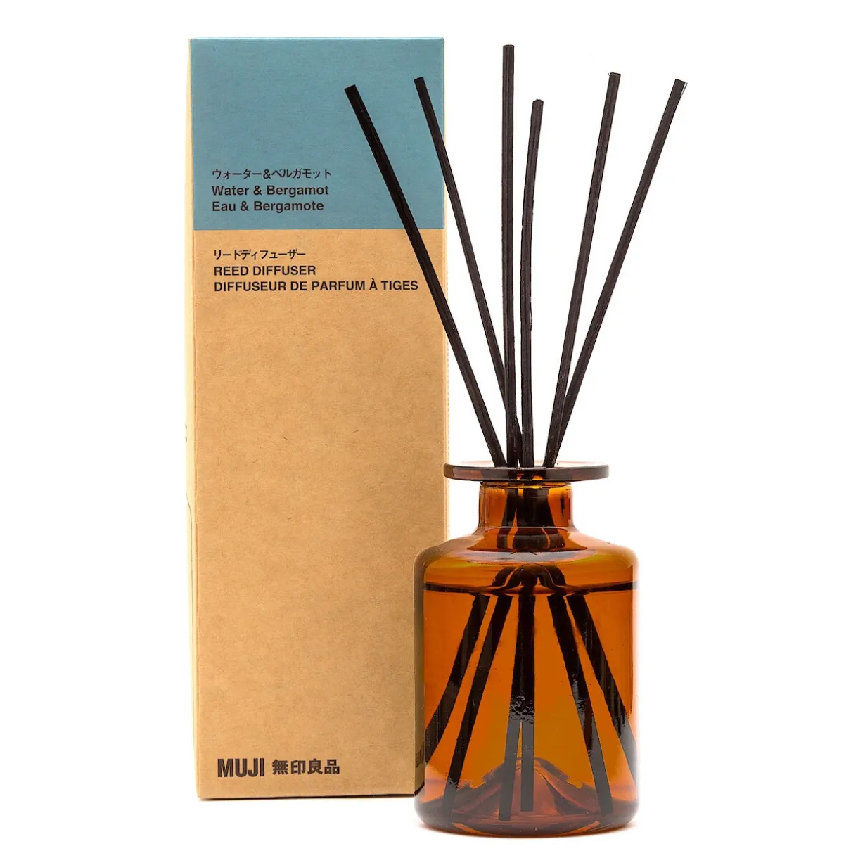 Diffuseur de parfum à tiges ‐ Eau et Bergamote 175 ml