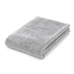 Drap de bain en velours de coton bio éponge