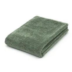 Drap de bain en velours de coton bio éponge