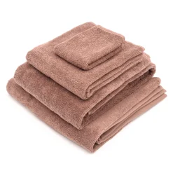 Drap de bain en velours de coton bio éponge