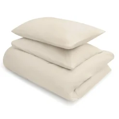 Drap housse en coton délavé ‐ 140 x 200 x 18‐28 cm