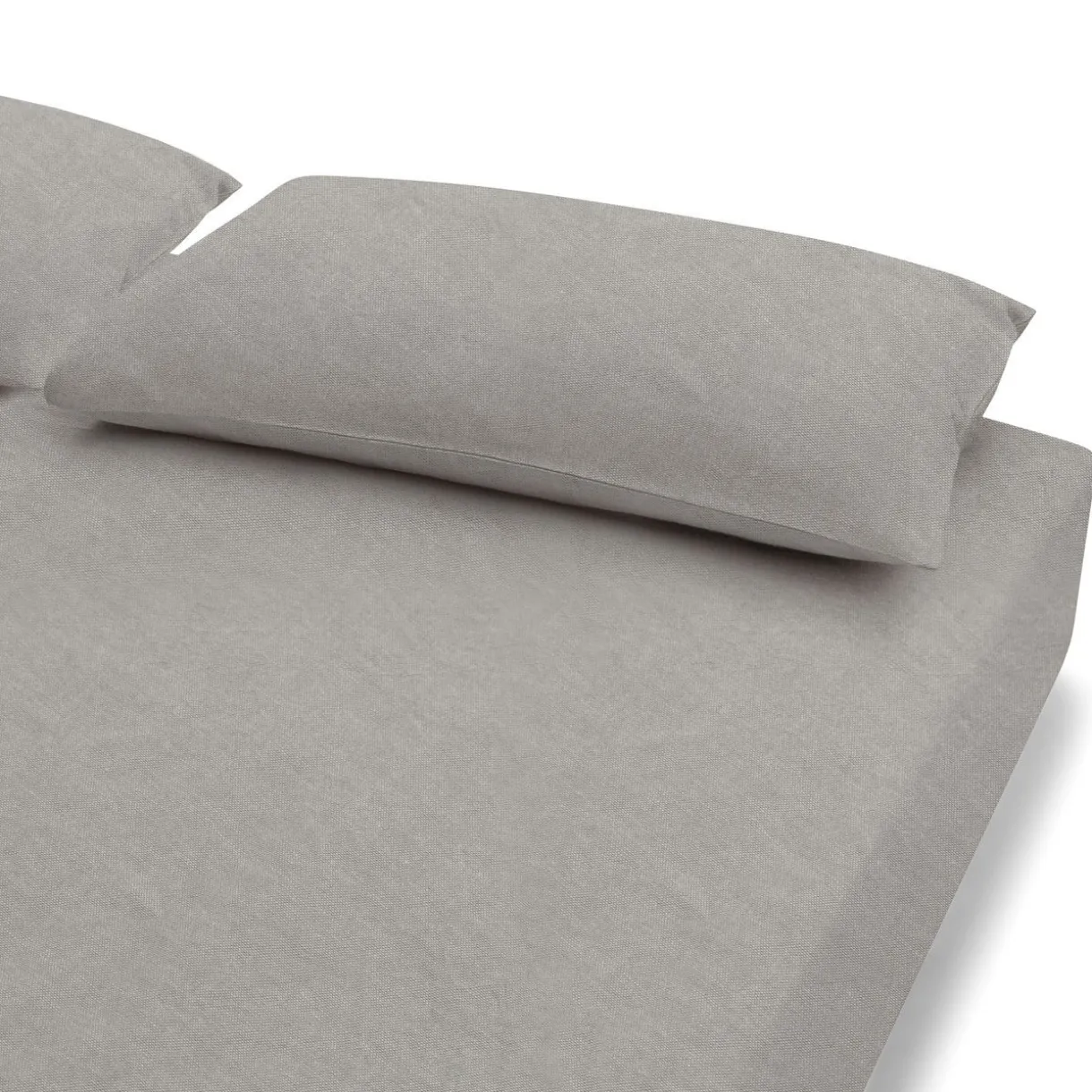Drap housse en coton délavé ‐ 140 x 200 x 18‐28 cm