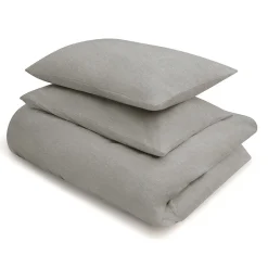 Drap housse en coton délavé ‐ 140 x 200 x 18‐28 cm