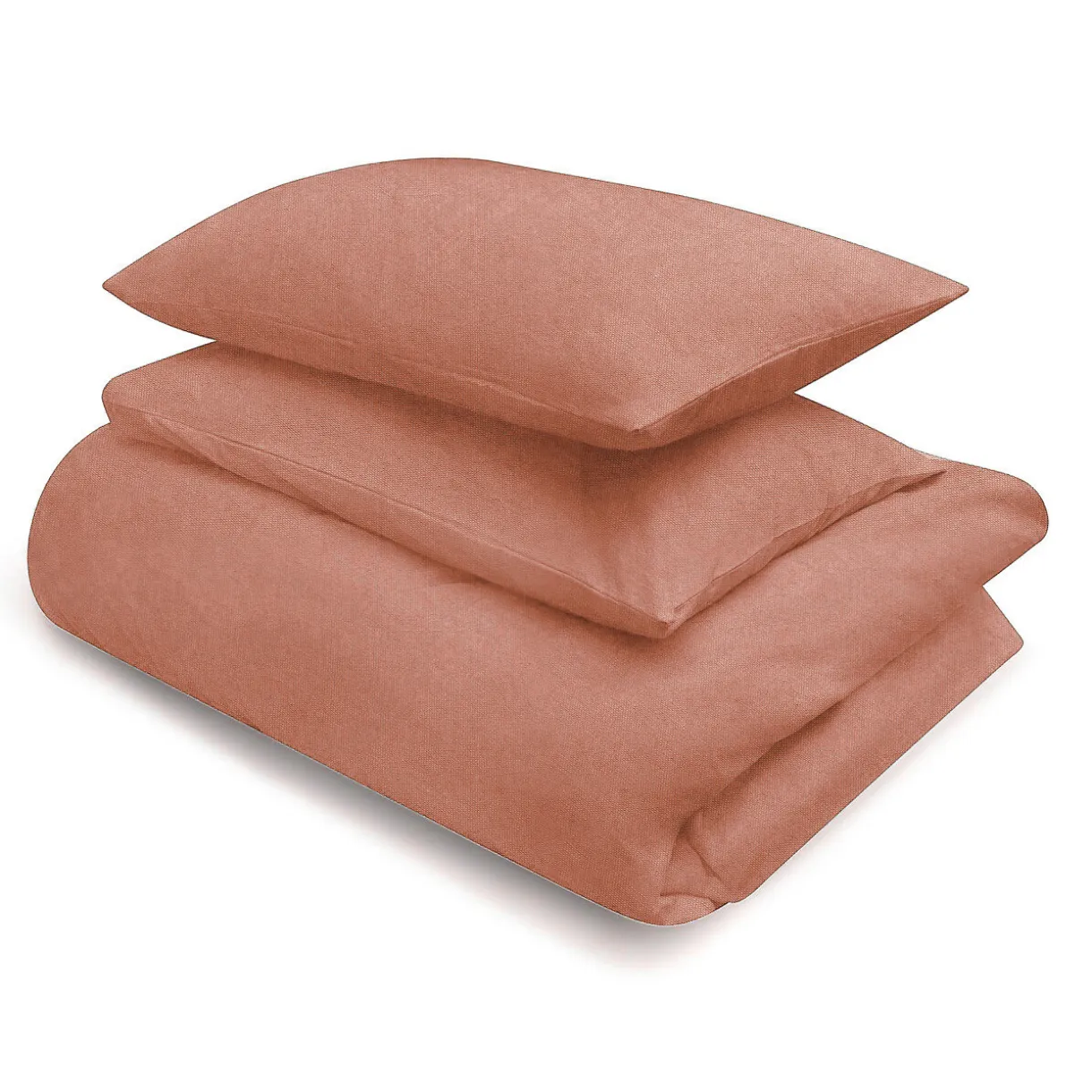 Drap housse en coton délavé ‐ 140 x 200 x 18‐28 cm