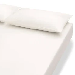 Drap housse en coton délavé ‐ 160 x 200 x 18‐28 cm