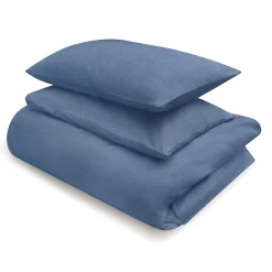 Drap housse en coton délavé ‐ 160 x 200 x 18‐28 cm