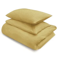 Drap housse en coton délavé ‐ 160 x 200 x 18‐28 cm
