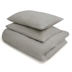 Drap housse en coton délavé ‐ 180 x 200 x 18‐28 cm