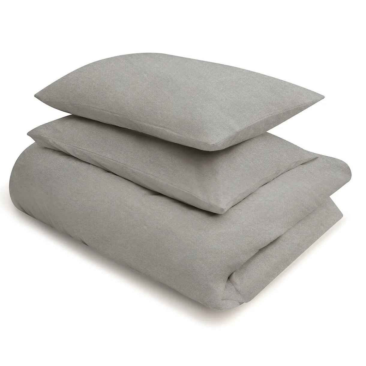 Drap housse en coton délavé ‐ 180 x 200 x 18‐28 cm