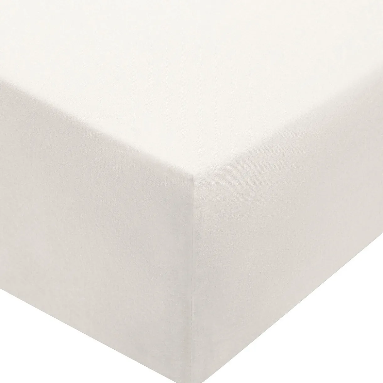 Drap housse en coton délavé ‐ 180 x 200 x 18‐28 cm