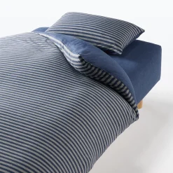 Drap housse en jersey de coton ‐ 160 x 200 x 18‐28 cm
