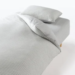 Drap housse en jersey de coton ‐ 140 x 200 x 18‐28 cm