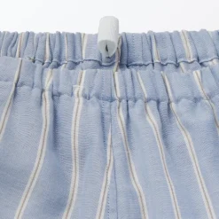 Ensemble pyjama à manches longues en gaze double pour femme