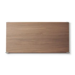 Etagère additionnelle large en noyer (Dont Eco‐part. 0,32 €)