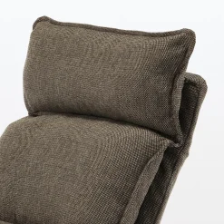 Fauteuil inclinable à dossier haut – Marron
