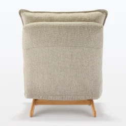 Fauteuil inclinable à dossier haut – Beige